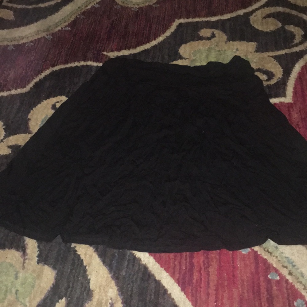 Black skirt